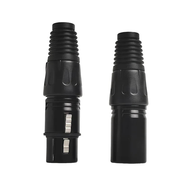 4/10/20pcs 3-Pin XLR Male to Female Adapter - Balanced Audio Plug for Microphone Mixer Speaker