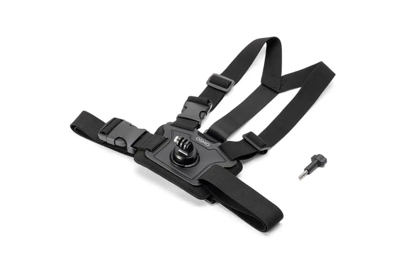 DJI Osmo Action Chest Strap Mount Comfortable to wear, with an adjustable camera tilt angle for DJI Osmo Action 5 Pro/Osmo 360