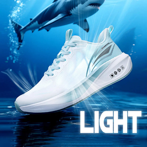 Men women light racing running shoes four seasons soft sole comfort outdoor casual sports shoes couples breathable mesh sneakers