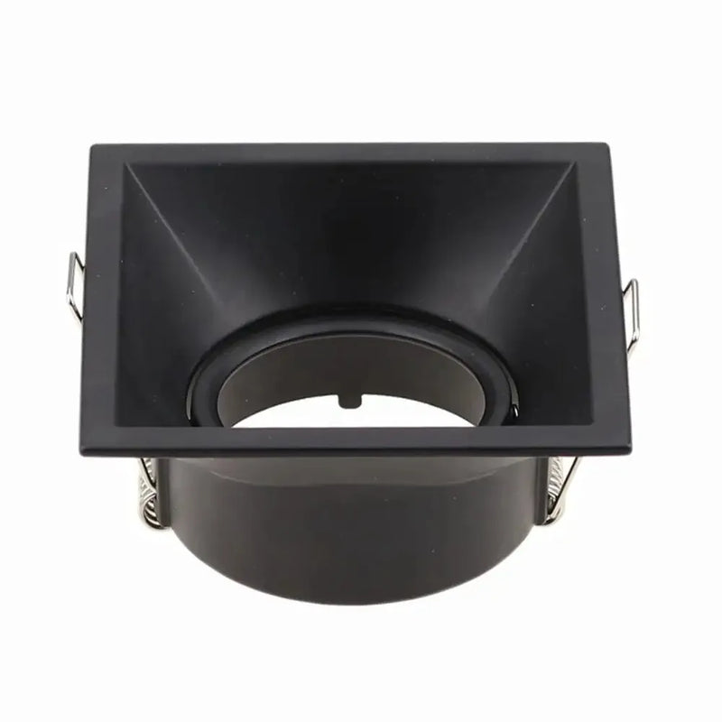 JOYINLED White/Black Modern Aluminum Alloy LED Ceiling Light Frame MR16 GU10 Spot Lights Bulb Fixture Square Downlights Holder