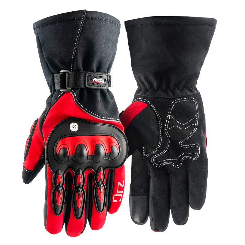 Motorcycle Gloves Waterproof Windproof Full Finger Moto Motorbike Riding Gloves Touch Screen Moto Motocross Gloves Winter