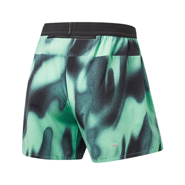 ខោរត់អាជីពបុរស Li-Ning LN DRY 88% Polyester 12% Elastane ឆ្លុះបញ្ចាំង ខោស្ព័រ LiNing ស្រួលពាក់ AKSW119
