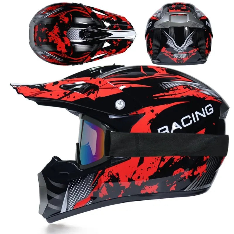 Men Motocross Helmet Off Road Professional Atv Cross Helmets Mtb Dh Racing Motorcycle Helmet Dirt Bike Capacete De Moto Casco