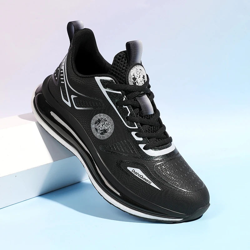 Mens Sports Shoes 2025 New Breathable Anti Slip Cushioned Road Running Shoes Unisex Casual Sports Outdoor Running Shoes