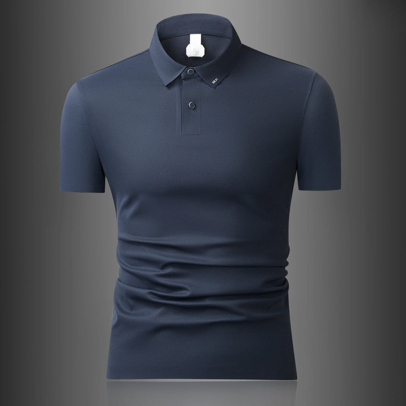 Business Casual Men's Polo Shirt - 7A Antibacterial, Seamless Quick-drying, Moisture-wicking, Breathable