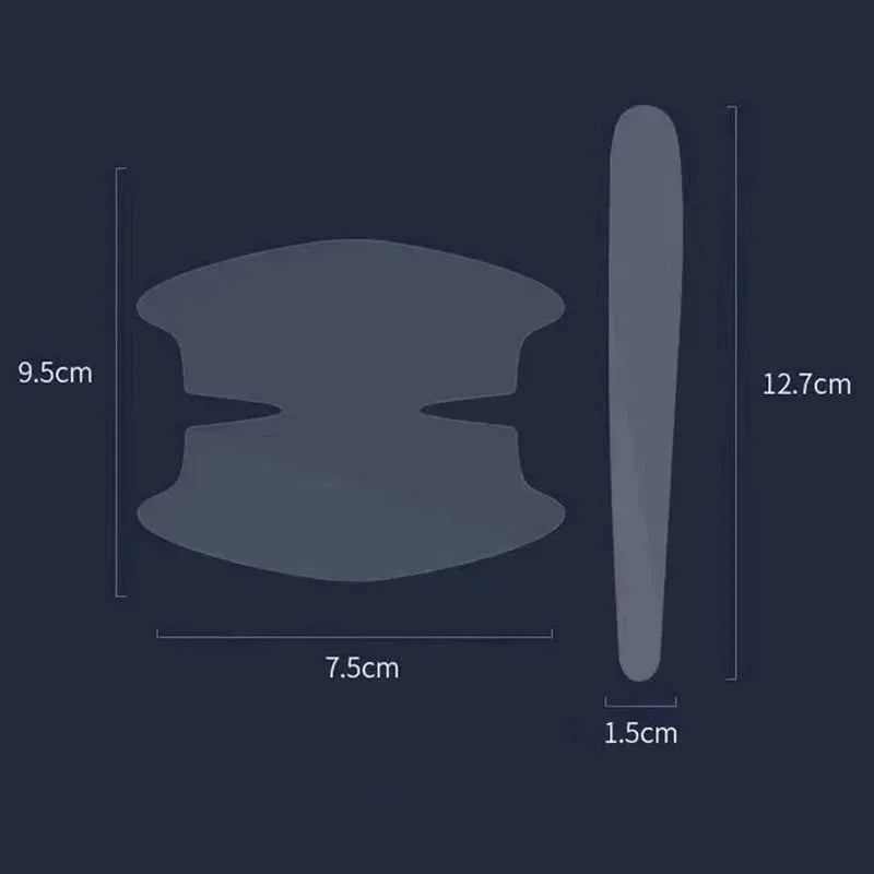 8PCS Door Handle Sticker, Scratch-Proof Car Door Protective Sticker, Door Bowl Protective Film