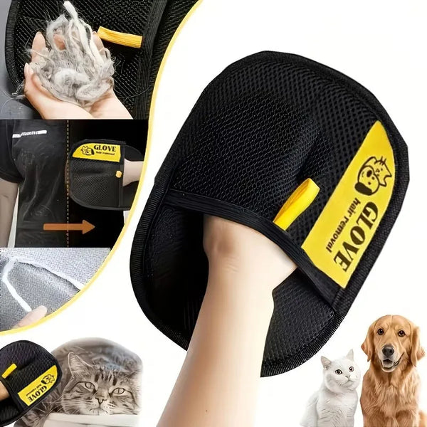 Extra-Large Pet Static Hair Removal Gloves-High-Efficiency Hair Removal Gloves - Suitable for Cats,Dogs,Clothing,Sofa Cleaning.
