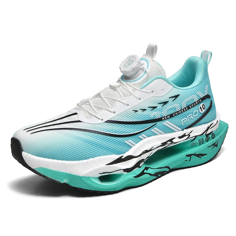 Mens Sports Shoes Outdoor Training Shock Absorption Rebound Running Shoes Parent-child Comfort Sports Stability Tennis Shoes