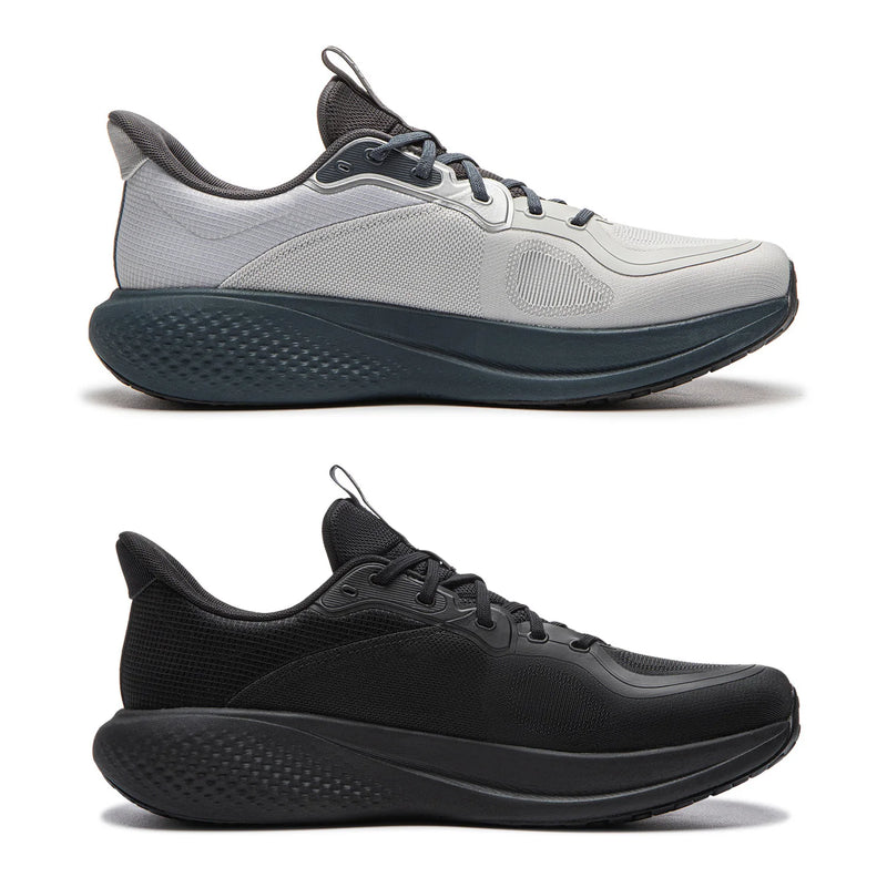 ស្បែកជើងបុរស Li-Ning SOFT GO 3 V3 របៀបរស់នៅ COMFOAM មានខ្យល់ចេញចូលបាន ស្បែកជើងដើរលេងប្រចាំថ្ងៃ LiNing ស្បែកជើងធម្មតាទាន់សម័យ AGLW143