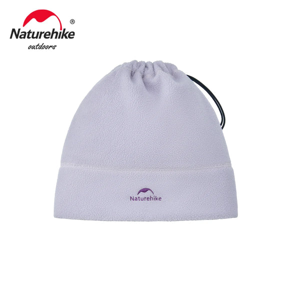 Naturehike Fleece-lined Knitted Hat Men Women Outdoor Winter Knitted Hat Beanie Neck Warmer Far-infrared Heating Anti-static