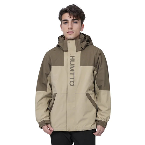 HUMTTO Waterproof Men's Women's Jacket Autumn Winter Keep Warm Camping Hiking Jackets Ladies Jackets Outdoor Windbreaker Coats