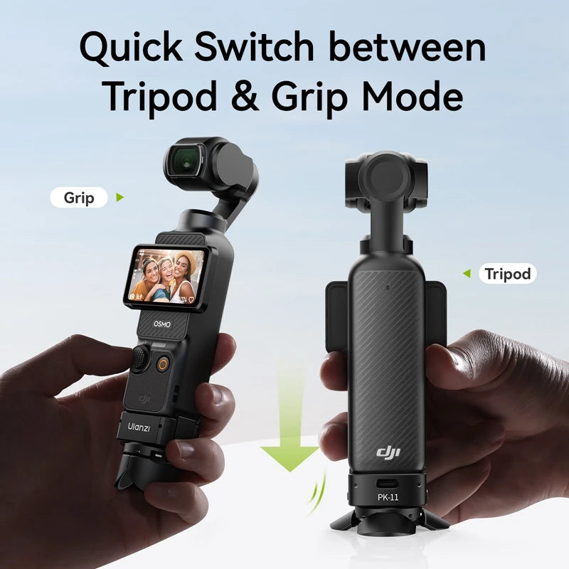 ជើងកាមេរ៉ា Ulanzi Pocket 3 Mini Tripod / ជើងកាមេរ៉ា Arri សម្រាប់ DJI Osmo Pocket 3