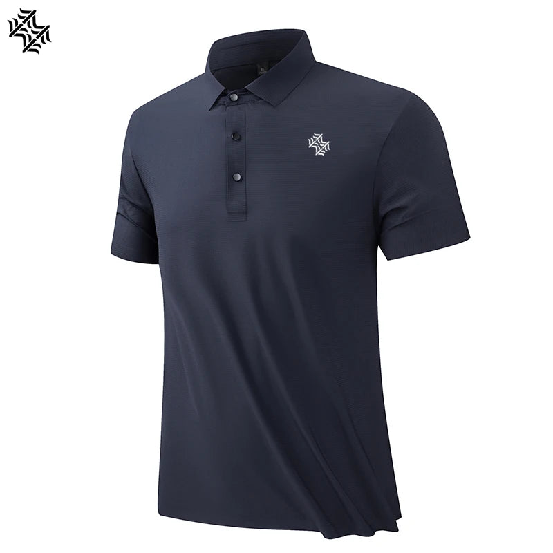 SBWL Men's High Quality Seamless Craft Outdoor Golf Equestrian Sports POLO Shirt Fashion Business Leisure Top Grade POLO Tees