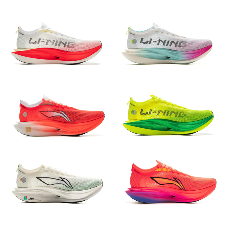 Li-Ning Unisex FEIDIAN 5 ELITE Racing Running Shoes SUPER BOOM LiNing CARBON-FIBER PLATE Shoes Anti-Slip Sneakers ARMV003