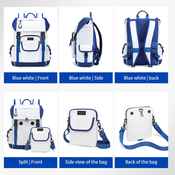 Tigernu School Backpacks For Men Bags For Removable With Shoulder Bags 14inch Laptop Backpacks Women Travel Backpack Bags Male