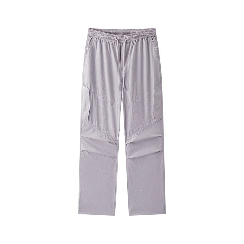 Semir Women Pants Cooling 2026 UV Protection Textured Pleated Wide Leg Drawstring Urban Casual Everyday Style Soft