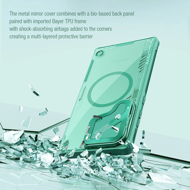Nillkin For Samsung Galaxy S24 Ultra Magsafe Case for Samsung S24 Ultra Magnetic Anti Shockproof Back Cover With Camera Holder