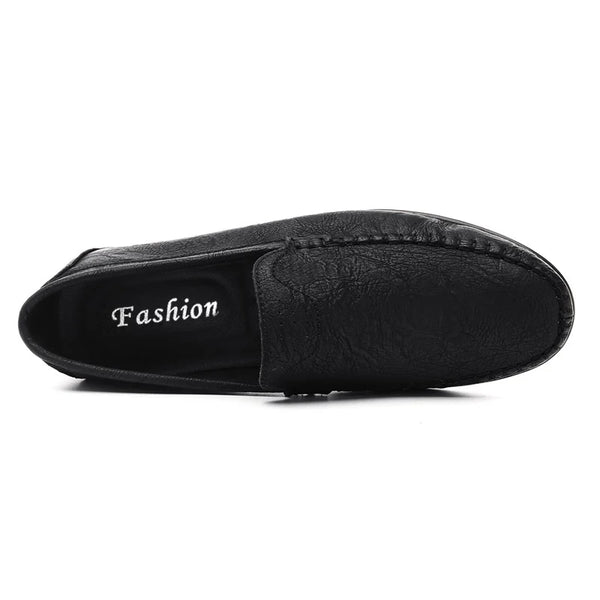 Slip On Casual Leather Shoes Men Loafers Flats Spring Autumn Men's slip-ons Mocasines Hombre Luxury Brand Designers
