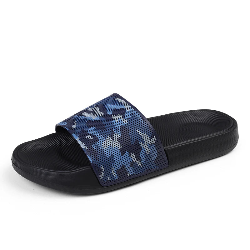 Summer Mens EVA Camouflage Slippers Men Slides Slippers Cheap Anti Slip Soft Comfortable Slipper Size 39-46 47 48