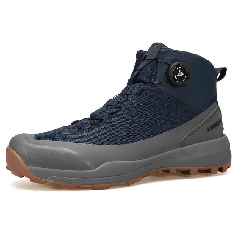 HUMTTO Winter Hiking Shoes Mens Breathable Leather Climbing Shoes Man Anti-slip Outdoor Sneakers Designer Trekking Boots for Men