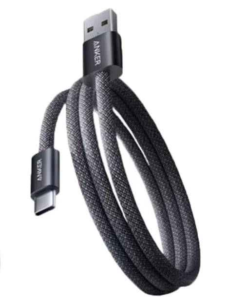 ខ្សែសាក Anker Original USB-A ទៅ Type-C 100W A8052 Schnelllade-Datenkabel 6 A សម្រាប់ Samsung, Xiaomi, Huawei