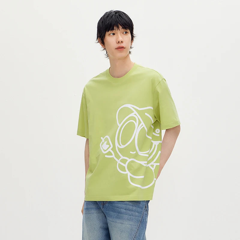 Semir Unisex Tshirt Breathable Half Sleeve Trendy Graphic Print Summer 2026 Loose Fit Everyday Casual Style Top