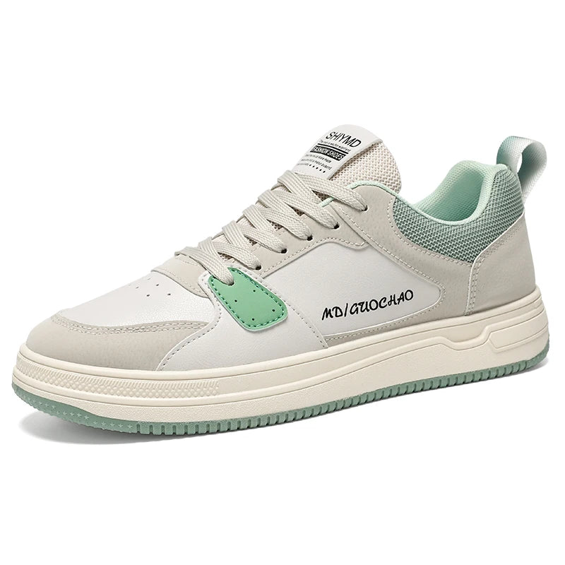 Men's Korean casual shoes Four seasons new soft-sole breathable light outdoor walking shoes fashion youth flat sports board shoe