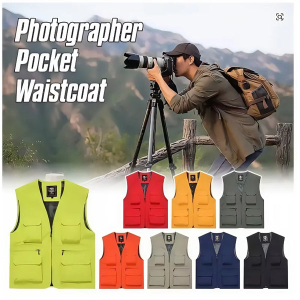 12 Fashion Colors Summer Men's Outdoor New Multi-Pocket Quick Dry Fishing Thin Mountain Photographer Customized Logo