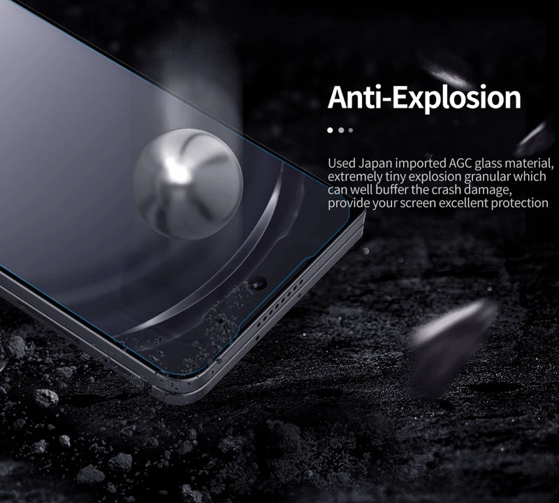 NILLKIN For OPPO Find N6 Screen Protector Film H+Pro HD Clear Tempered Glass Film For OPPO Find N6 Phone Glass Film