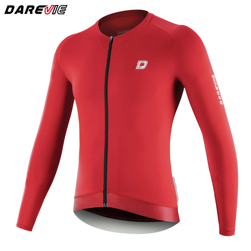 អាវយឺតជិះកង់ DAREVIE 3.0 Cool Technology Pro Level សម្រាប់បុរស អាវ Maillot ស្រូបយកសំណើម 4.5CM ប្រឆាំងនឹងការរអិល