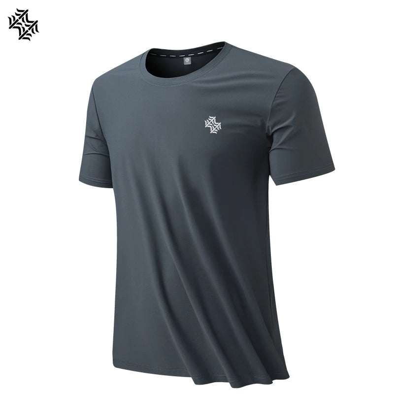 SBWL High Quality Men's Outdoor Hiking Mountaineering Running Weight Loss Fitness Sports Quick Drying T-Shirt Summer 2026 Tops