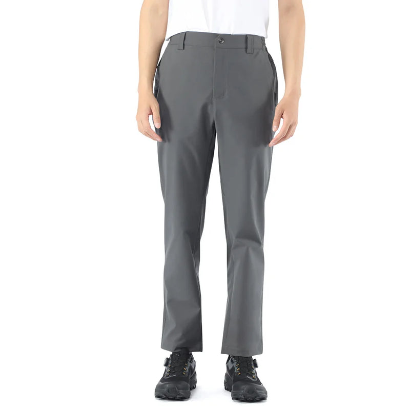 HUMTTO Hiking Pants Winter Camping Trekking Hunting Men's Pants 2024 Warm Breathable Black Outdoor Working Sports Trousers Men
