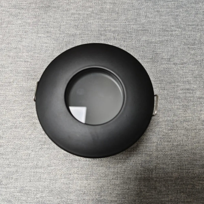 JOYINLED White Round Waterproof Downlight Housing, Recessed Ceiling Spot Light Frame, Includes GU10 MR16 Socket, Modern Style