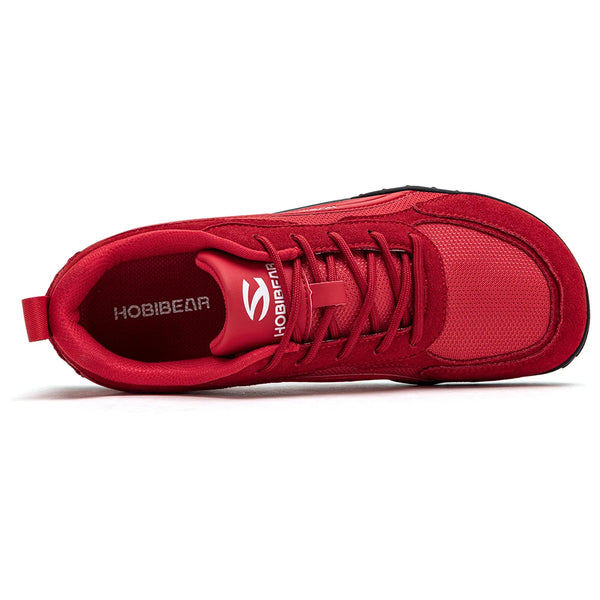 HOBIBEAR Hiking Wide Toe Box Shoes Unisex Outdoor Travel Trail Running Sneakers Zero Drop Minimalist Walking Shoes