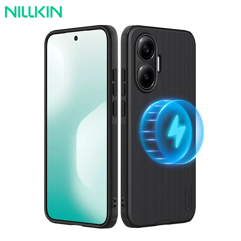 For Xiaomi Poco F7 Case NILLKIN Super Frosted Shield Pro TPU Frame PC Shell Luxury Shockproof Back Cover For Xiaomi Poco F7 Case