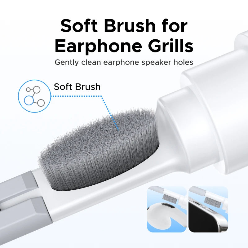 UGREEN Bluetooth Earphone Cleaning Tools for Airpods Pro Earbuds Case Cleaning Pen Bursh Kits for Samsung Xiaomi Airdots Huawei