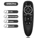 Voice assistant Air Mouse Remote 2.4Ghz Mini Wireless Android TV Control & Learning Microphone for Computer PC Android TV G10PRO CHINA