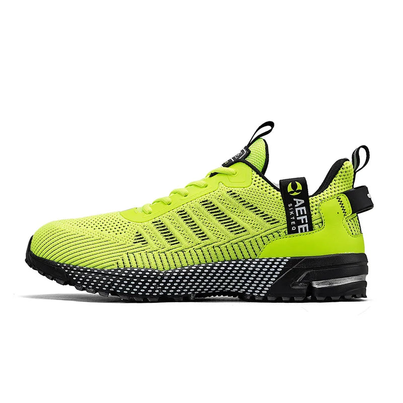 Men Sports Shoes New Comfortable Mesh Soft Breathable Outdoor Fitness Shoes Summer Soft Sole Anti Slip Tennis Shoes for Men