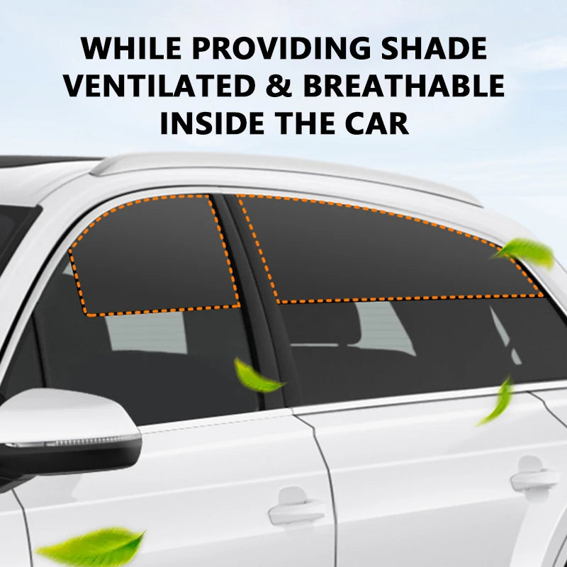 SEAMETAL Magnetic Car Sunshade Cover Thicken Middle Paste Design UV Protection Curtains Sun Shield Covers for Car Accessories