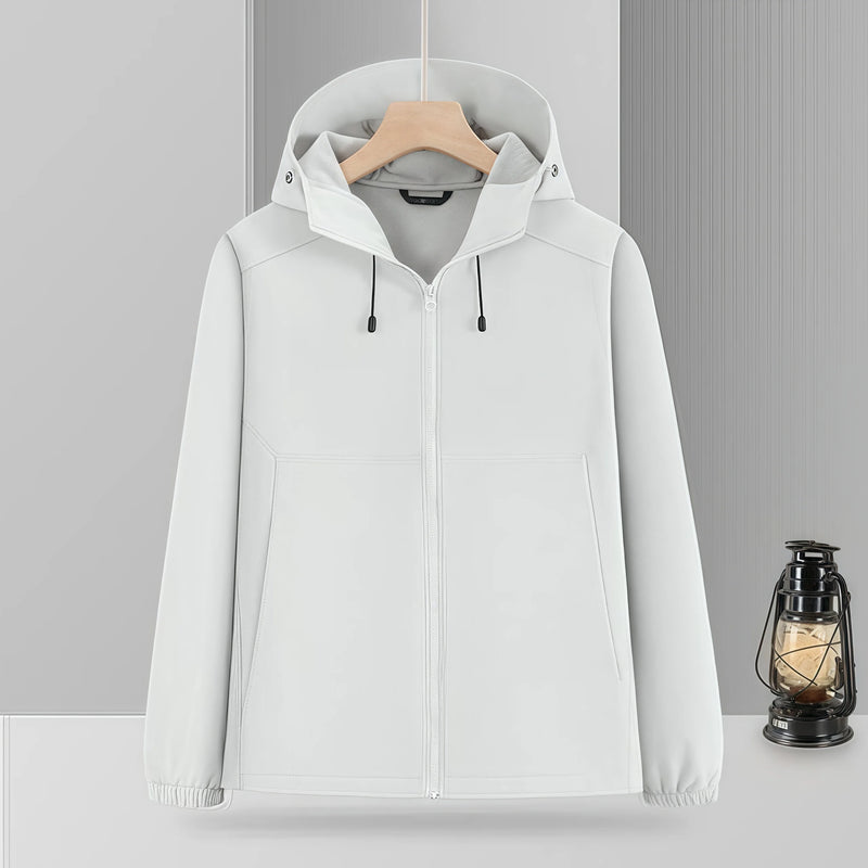 Detachable sleeves transform into a vest Two wear trench  Fleece hooded soft shell Windbreaker  warm waterproof windproof hiking