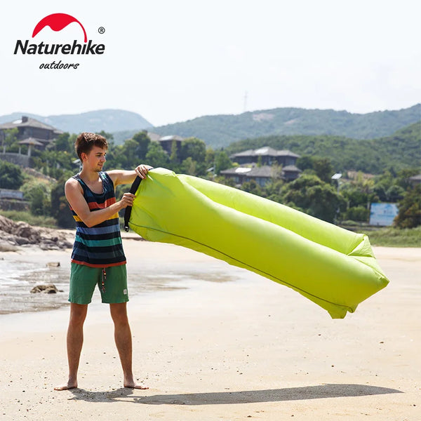 សាឡុង អណ្តែត ទឹក Naturehike សាឡុង ខ្យល់ ក្រៅ ផ្ទះ អាង ហែល ទឹក គ្រែ ខ្យល់ សម្រាប់ ហែល ទឹក កៅអី ខ្យល់ ឆ្នេរ