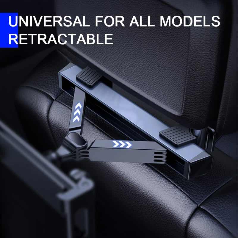 SEAMETAL Universal Car Tablet Holder 360 Rotation Auto Back Seat Headrest Mount Phone Holder for 4-12.9 Inch iPad iPhone