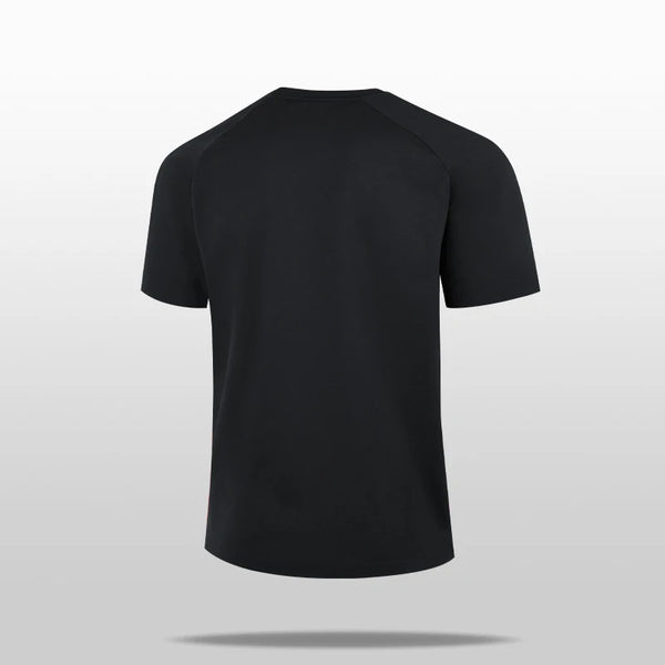 SBWL High-Quality Men's Outdoor Leisure Sports Quick-Drying T-Shirt Running Short Sleeve Tops