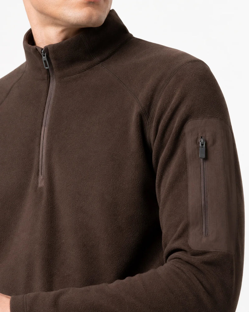 SBWL 2026 Men's Long-Sleeved V-Neck T-Shirt Casual Warm-Up Outdoor Sports Jacket Top Elastic Fall/Winter Collection Tops