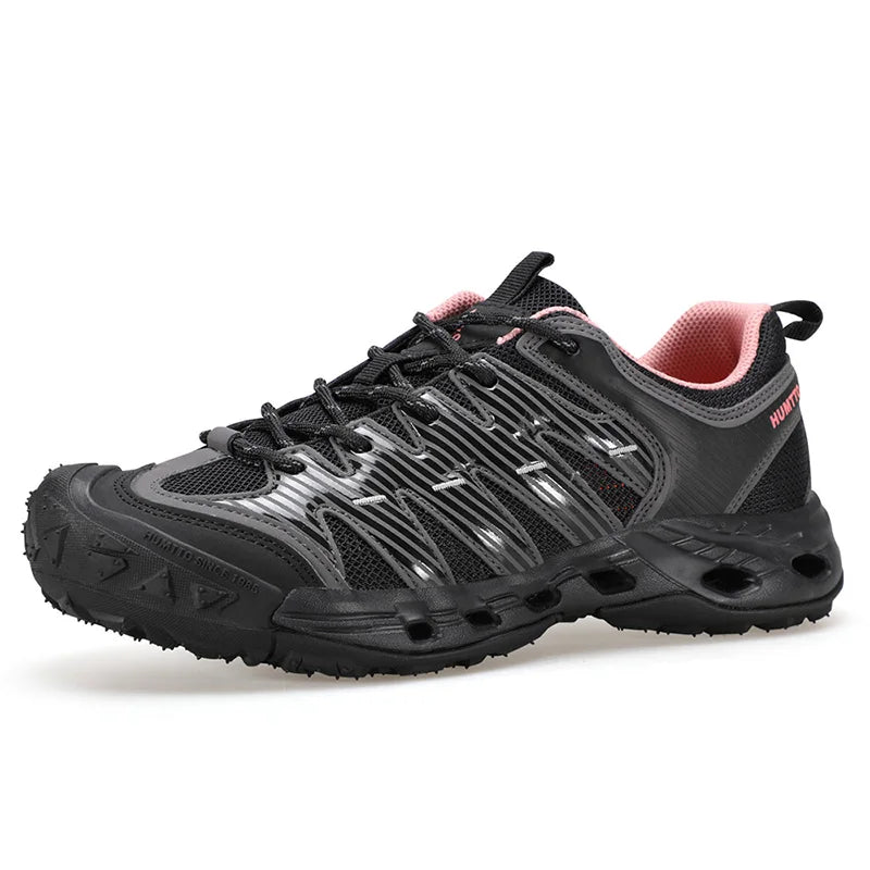 HUMTTO Summer Shoes for Women Breathable Hiking Women's Sneakers Luxury Designer Anti-slip Sports Water Trekking Outdoor Sneaker
