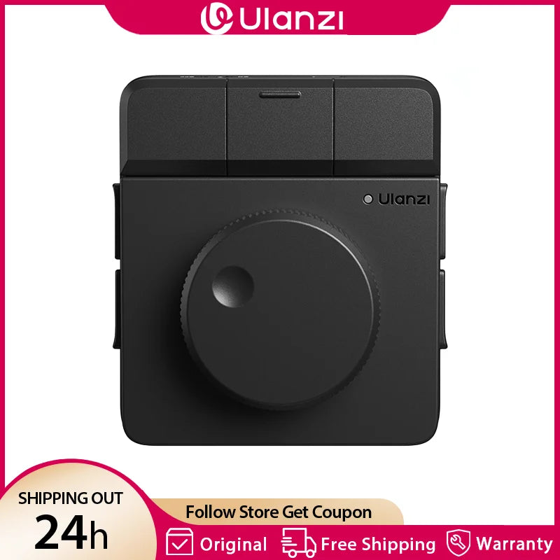 ឧបករណ៍បញ្ជា Ulanzi D100H Dial Creative ការតភ្ជាប់ឥតខ្សែ ជំនួយការកែសម្រួលវីដេអូសម្រាប់ Tiktok Ins Light System Intelligent Studio