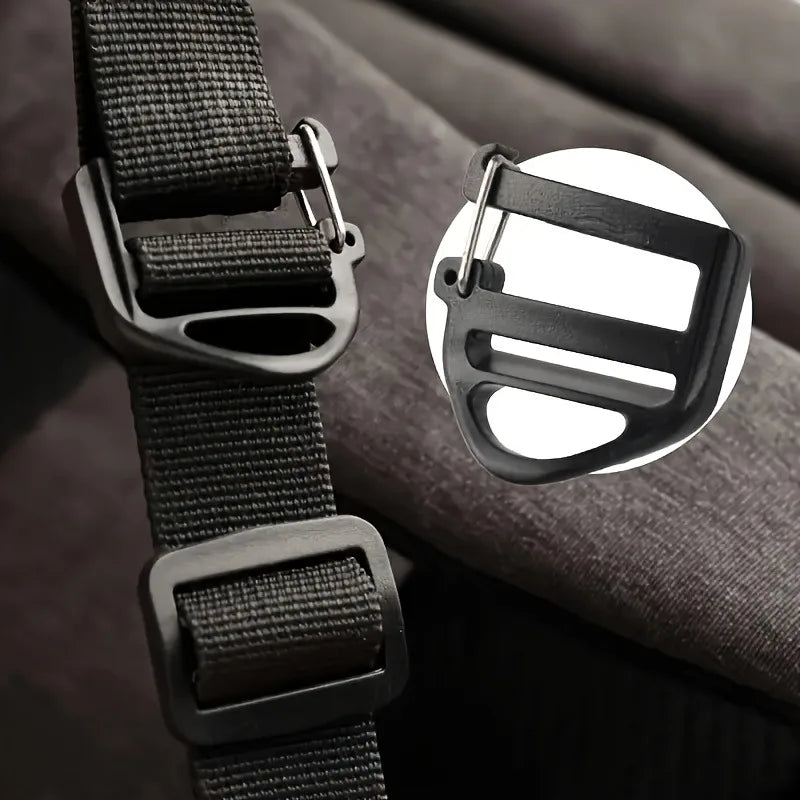 6pcs/12pcs Adjustable Slider Buckle Webbing Clip Quick Release Fastener Backpack Strap Buckle for Outdoor Hiking Repair.