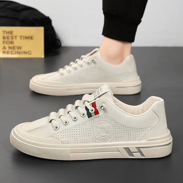 Casual trendy shoes men four seasons breathable outdoor sports shoes student running shoes slow walking shoes Platform Sneaker