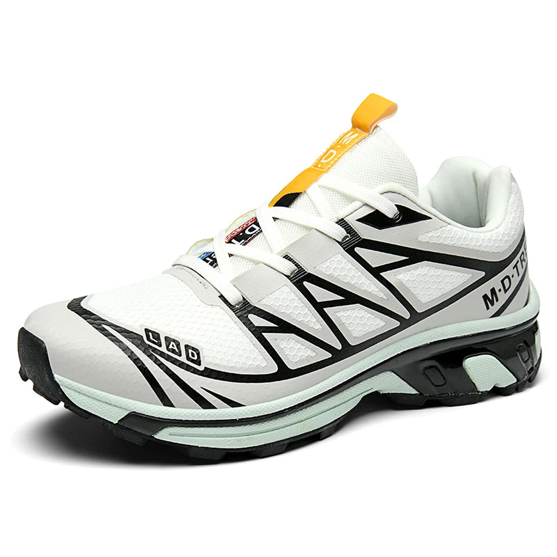 Mens Walking Shoes New Fashionable Shock-absorbing Outdoor Off-road Running Shoes Lightweight Non-Slip Hiking Shoes for Man