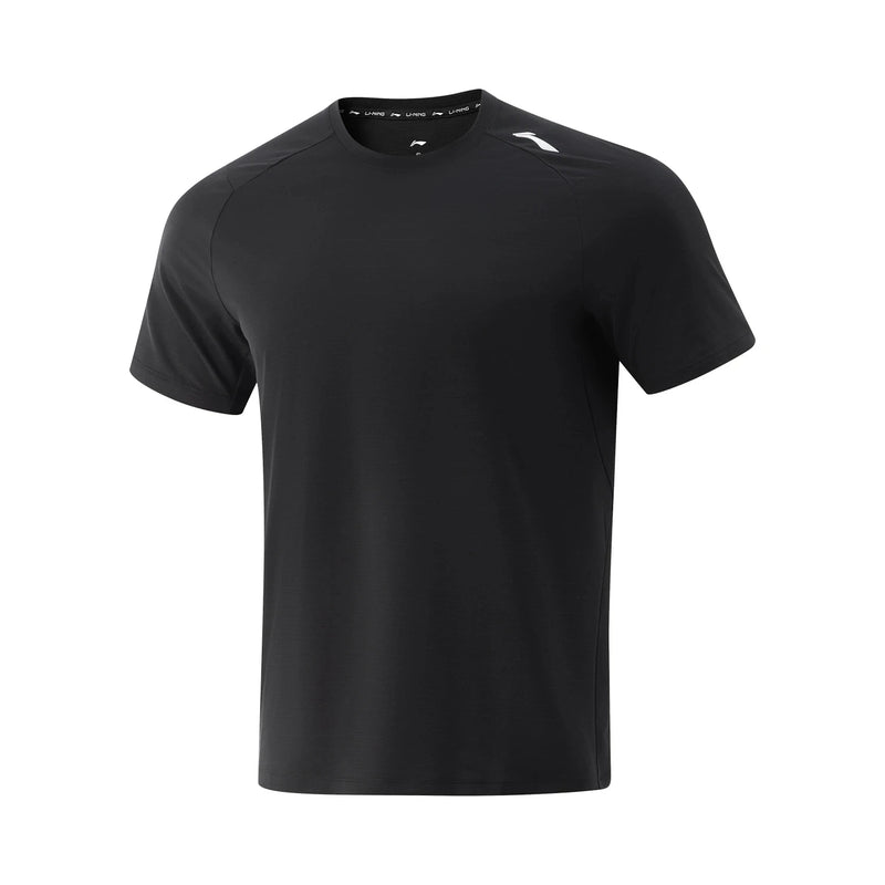 អាវយឺតហ្វឹកហាត់បុរស Li-Ning LN ធន់នឹងបាក់តេរី ទំហំសមល្មម ផលិតពីក្រណាត់ Polyester 86% 14% Elastane អាវក្រណាត់ Lining ស្រួលពាក់ ATSV395